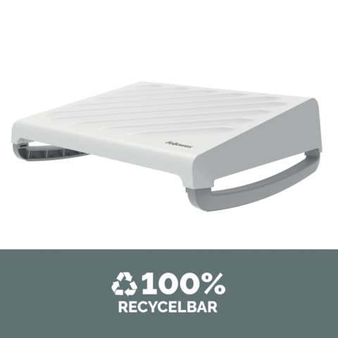 Poggiapiedi Fellowes Breyta™ regolabile 9,8x49x36 cm bianco 100016563